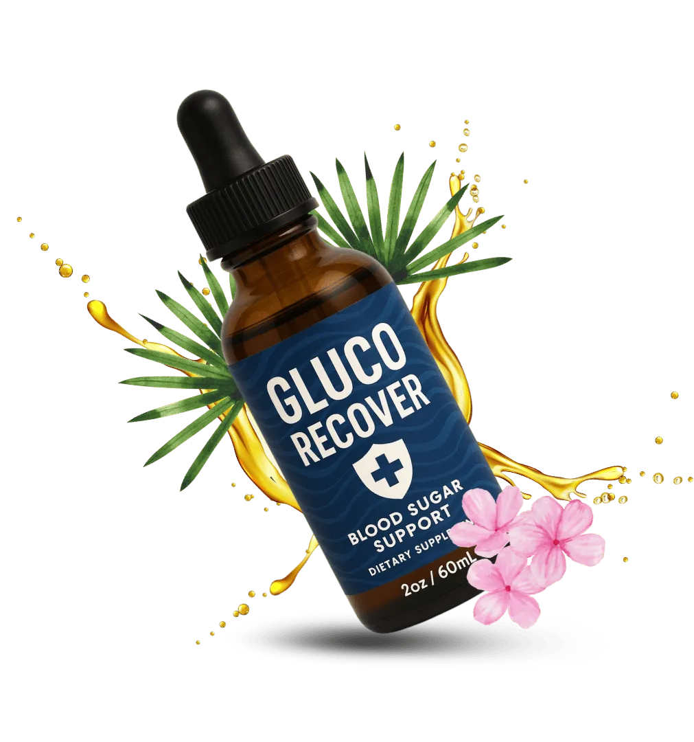 GlucoRecover supplement bottle