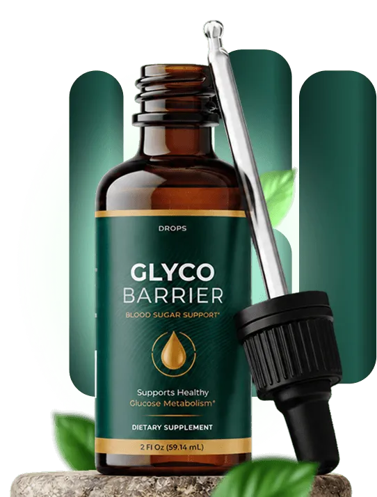Glyco Barrier bottle with dropper